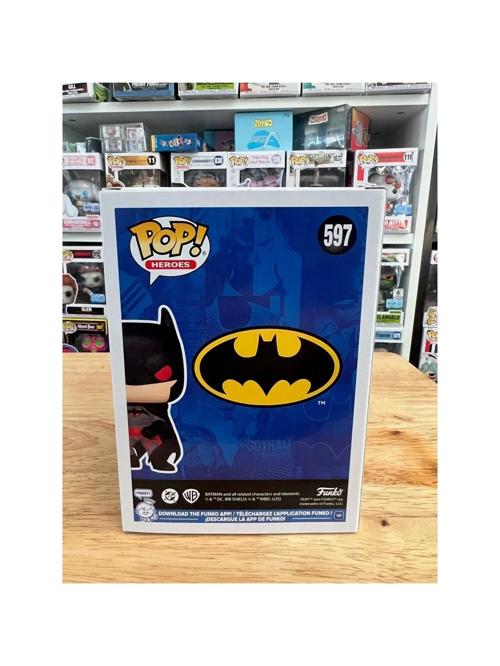 NEW IN HAND LIMITED EDITION EXCLUSIVE Batman Flashpoint Funko Pop #597 DC Comics